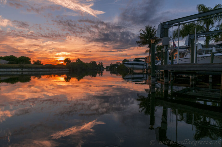Aussicht von der Villa Egretta Aussicht Villa Egretta Beltramonto
